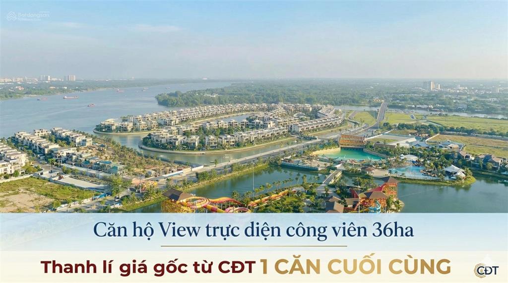 Hàng thanh lý cđt  căn 1pn+ view trực diện công viên cuối cùng, tặng gói nội thất 60 triệu