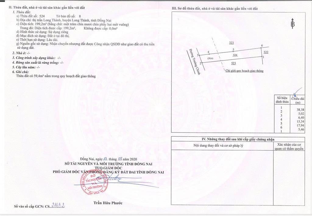 Bán đất view đẹp tại mặt tiền đường quốc lộ 51, giá thỏa thuận, 199.2m2