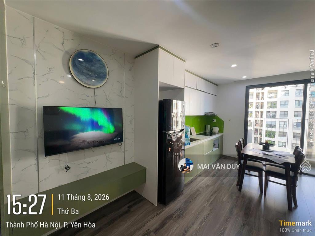 Cho thuê căn studio d'capitale trần duy hưng full nội thất đẹp. giá 14 tr/tháng