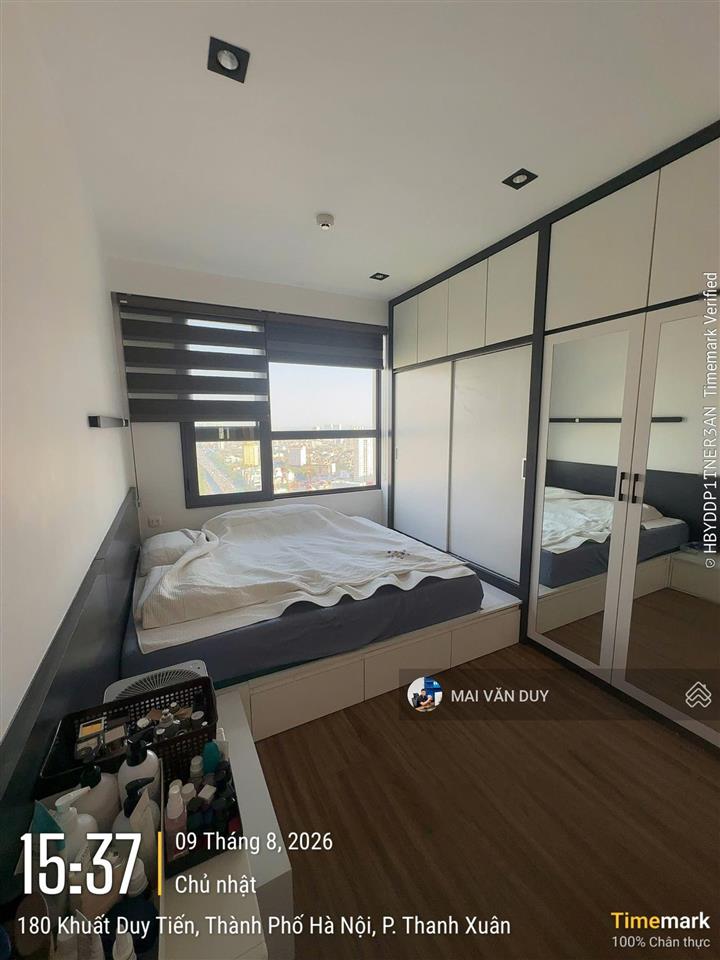 Bán ch vinhomes d'capitale, 8,6 tỷ vnd, 74m2, 2pn, 2wc, sổ lâu dài view hồ
