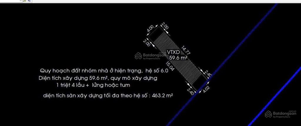 Bán đất nguyễn văn tăng thủ đức 77m2  xây 5 tầng, 463m² sàn, phù hợp căn hộ mini cho thuê