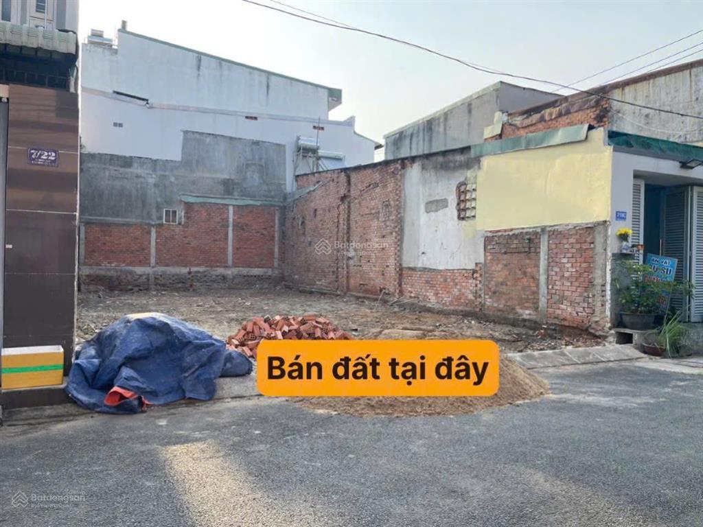 Bán đất 88m2 tăng nhơn phú a, tp thủ đức gần chợ, khu công nghệ cao, làng đại học sổ hồng riêng