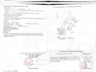 Đất tăng nhơn phú a 57,2m² sổ hồng riêng hiếm có gần chợ & khu công nghệ cao