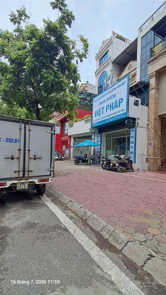 Chính chủ bán nhà mặt phố trần duy hưng  mặt tiền 5m