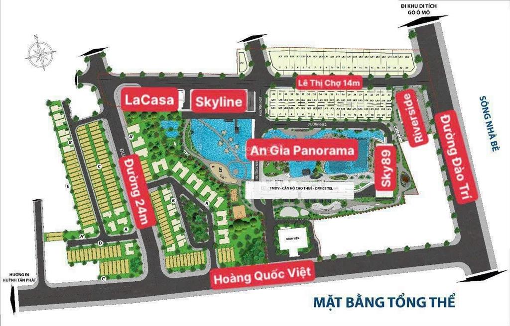 16,8 tỷ | diện tích 140m2 lô đất biệt thự có giá tốt nhất kdc la casa quận 7.  0986 766 ***