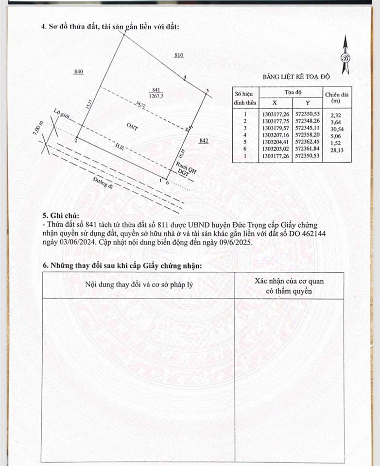 Lô đất gần mọi tiện ích, trước mặt là trường, trạm y tế, chợ, giá đầu tư