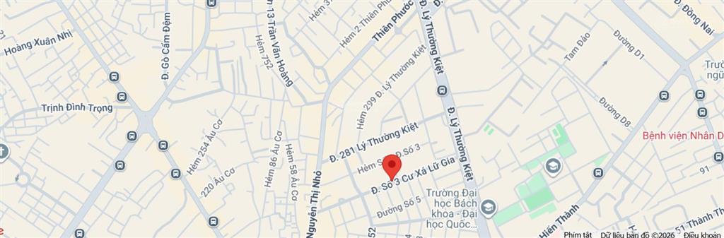 Mặt tiền đường 10m, khu cư xá lữ gia, 4m x 28m (công nhận đủ 112m2) nhà 3 tầng, giá 19.5 tỷ tl