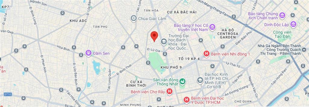 Mặt tiền đường 10m, khu cư xá lữ gia, 4m x 28m (công nhận đủ 112m2) nhà 3 tầng, giá 19.5 tỷ tl
