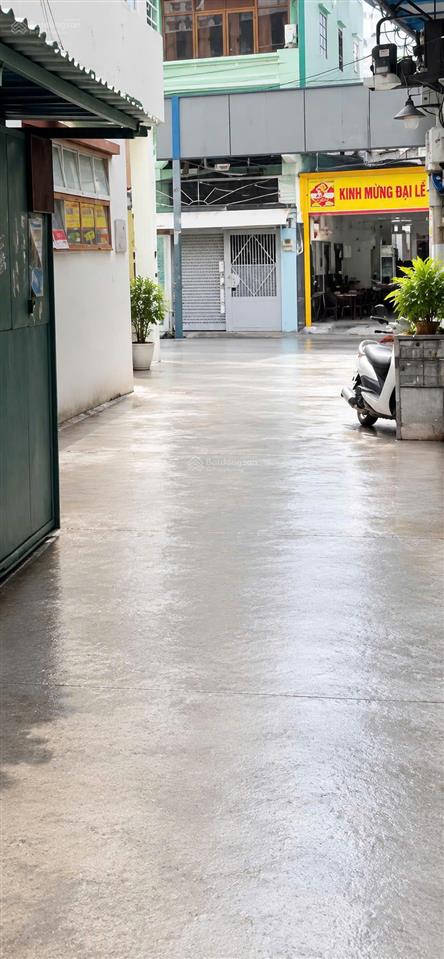 Nhà hẻm 4.5m cách mặt tiền 1 căn, cách nguyễn tri phương 50m, 4m x 8m (32.5m2) nhà 4 tầng, 6.9 tỷ
