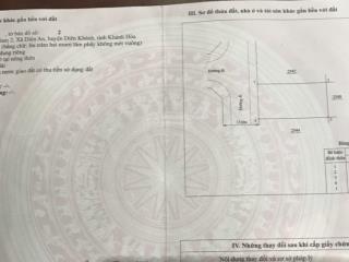 Chính chủ cần bán lô đất 325m2 phú an nam 2, diên an, diên khánh, khánh hòa  mr hải 0983 115 ***