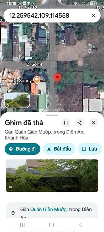 Chính chủ cần bán lô đất 325m2 phú an nam 2, diên an, diên khánh, khánh hòa  mr hải 0983 115 ***