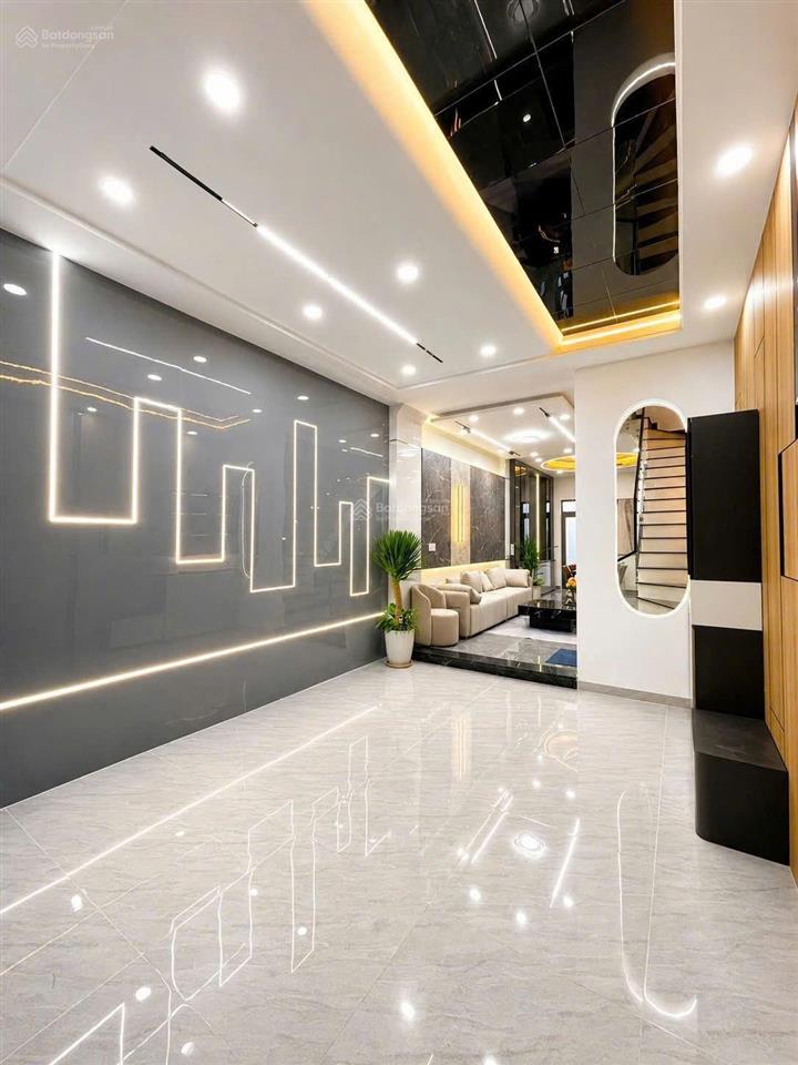 Giá tốt an phú đông nhà 4 tầng mới đẹp, hẻm xe hơi, chỉ 5.85 tỷ