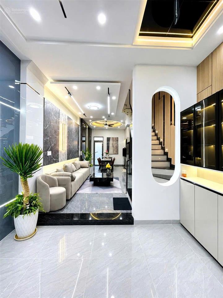 Giá tốt an phú đông nhà 4 tầng mới đẹp, hẻm xe hơi, chỉ 5.85 tỷ