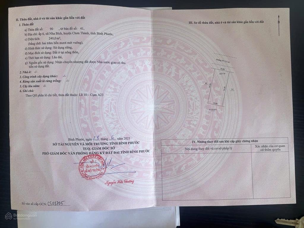 Mua bán đất rẻ 950 triệu tái định cư ấp 6  xã nha bích  thị xã chơn thành  tỉnh bình phước