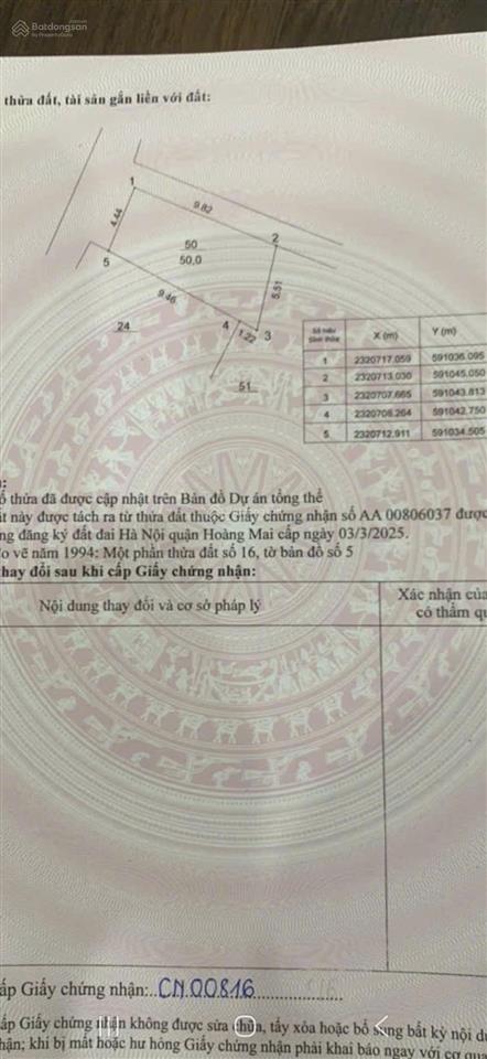 Chính chủ bán nhà 6 tầng , ngõ 294 đường lĩnh nam phường hoàng mai hà nôi cạnh trường.