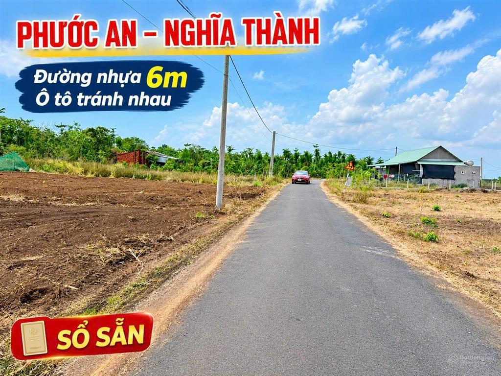 460 triệu sở hữu ngay 197m2 đất 80m2 thổ cư, sổ riêng tại nghĩa thành, tp. hcm