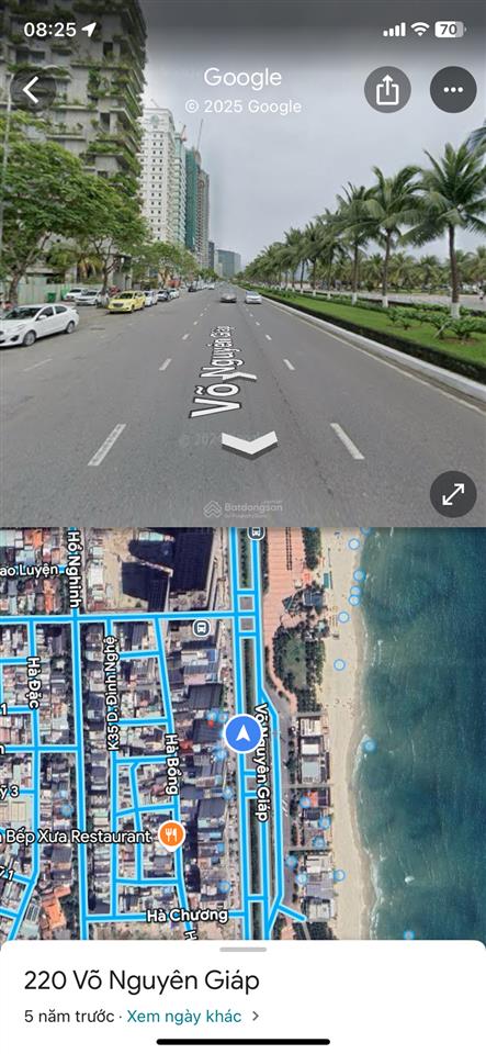 Bán khách sạn mặt tiền võ nguyên giáp đối diện dãy nhà hàng mỹ hạnh