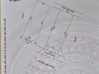 Bán nhà 2 mê đúc mặt tiền đường mân quang 6