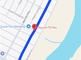 Bán đất mặt tiền đường nguyễn thị sáu, hoà xuân