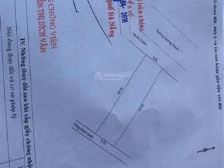 Bán đấy mặt tiền đường dương thanh an hải sơn trà