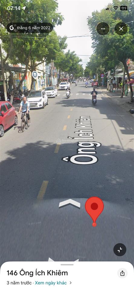 Bán đất kiệt ô tô ông ích khiêm giá đầu tư chỉ 5x triệu/m2