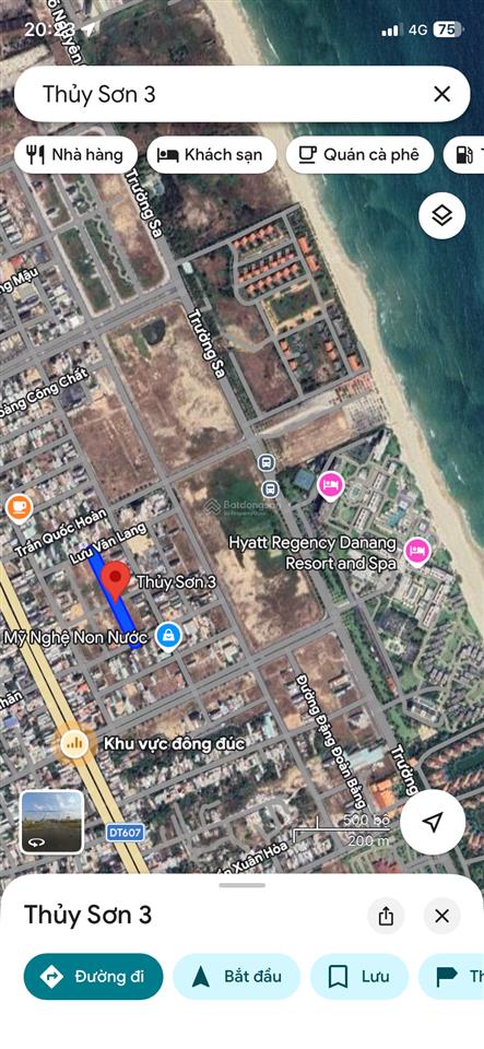 Bán đất mặt tiền đường 7m5 thuỷ sơn 3 giá tốt cho đầu tư