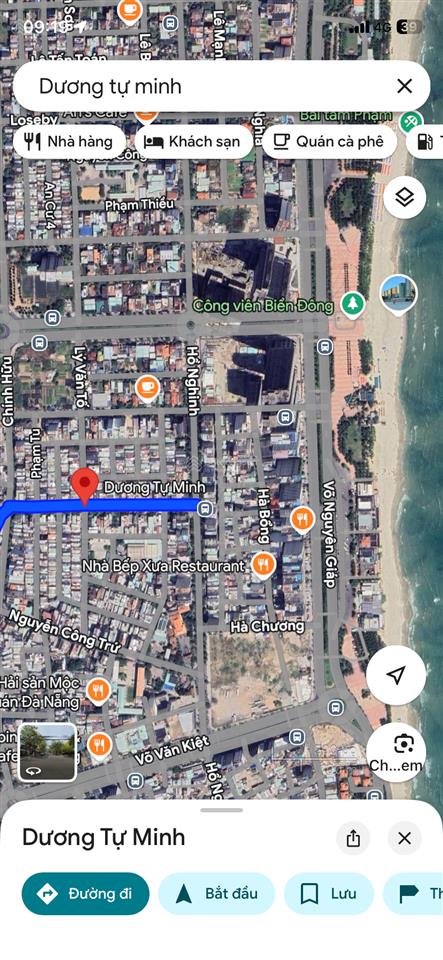 Bán nhà 4 tầng mặt tiền đường 10m5 dương tự minh chưa qua đầu tư