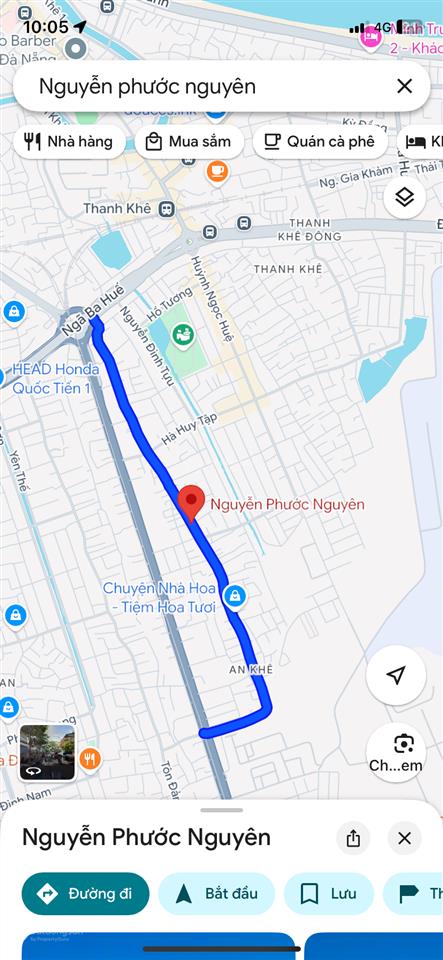 Bán đất mặt tiền đường 7m5 nguyễn phước nguyên giá đầu tư