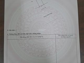 Bán đất mặt tiền đường minh mạng trục thông biển