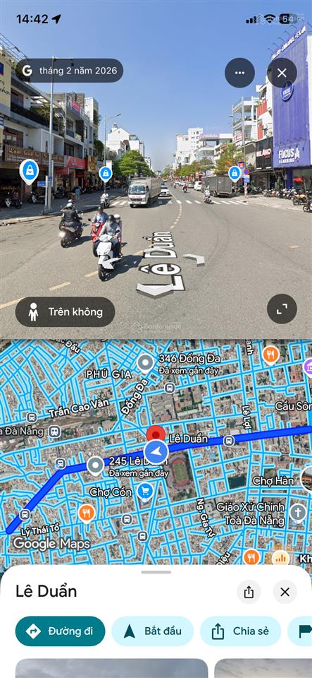 Cho thuê nhà mặt tiền phố thời trang lê duẩn ngang 10m