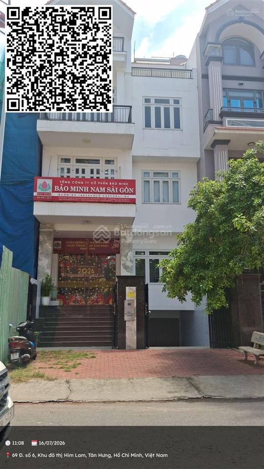 Cho thuê văn phòng 500m2, giá tốt 70tr/th tại kđt him lam kênh tẻ