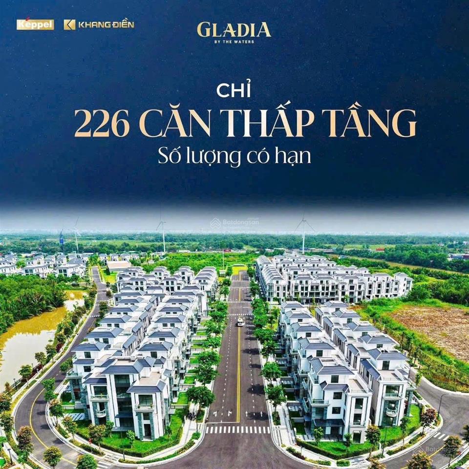 Đăng ký xem ngay khu biệt thự ven sông gladia khang điền & keppel land. nhà sẵn. sổ hồng ngay