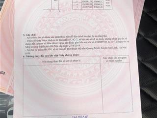 Trục kinh doanh tổ 9 thị trấn quang minh rẻ như đất trong ngõ, giá loanh quanh 4 tỷ nhỏ