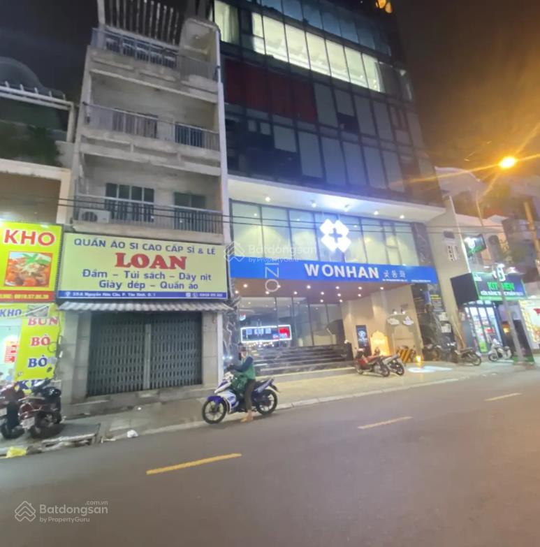Quận 1 nhà mặt tiền nguyễn hữu cầu, phường tân định, 92,8 m2  giá 40 tỷ