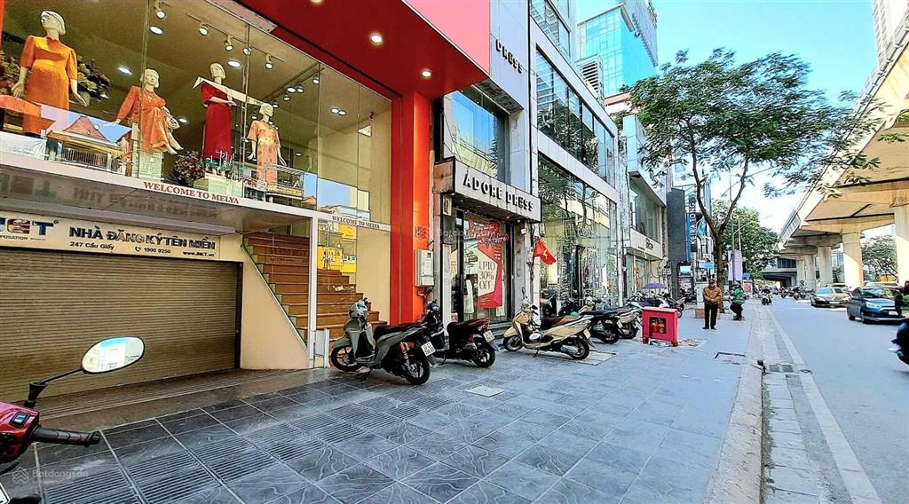 Hiếm có khó tìmsiêu phẩm mặt phố cầu giấy92m25t2 thoáng vỉa hèkinh doanh ngày đêmsổ nở hậu