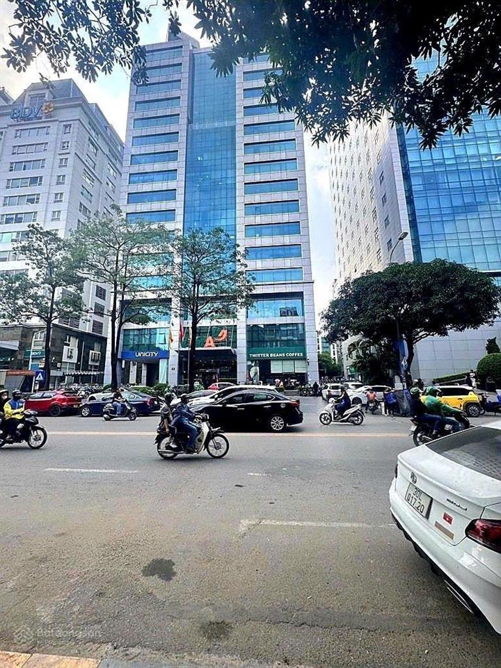 Mặt phố duy tân  cầu giấy  60m2  4t  5m mt  đường 40m  vỉa hè 20m  văn phòng  56 tỷ (tl)