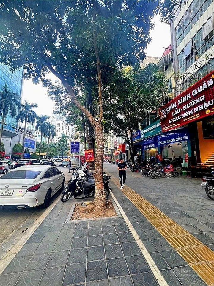 Mặt phố duy tân  cầu giấy  60m2  4t  5m mt  đường 40m  vỉa hè 20m  văn phòng  56 tỷ (tl)