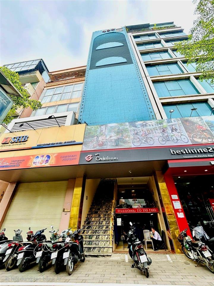 Mặt phố xã đàn  đống đa  75m2  8 tầng thang máy  hầm ô tô  tài sản giữ tiền cao  truyền đời