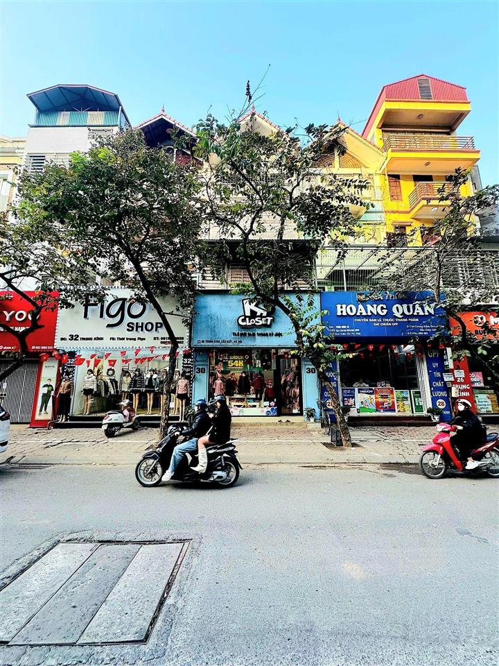 Mặt phố trung kínhcầu giấy 87m25 tầng mặt tiền lớnvỉa hè rộng kinh doanh dòng tiền tốt