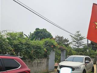 Bán nhà vườn gần nvh đa cuống xã vân hòa cũ 2 mặt ngõ  thế đất lưng đồi  đã tách 2 sổ