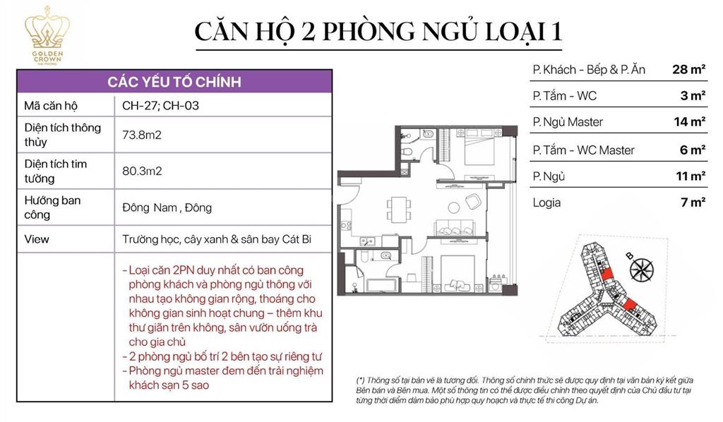 Bán căn hộ 2 phòng ngủ, 2wc  view vũ yên. nội thất hiện đại. tiện ích lần đầu có tại hải phòng