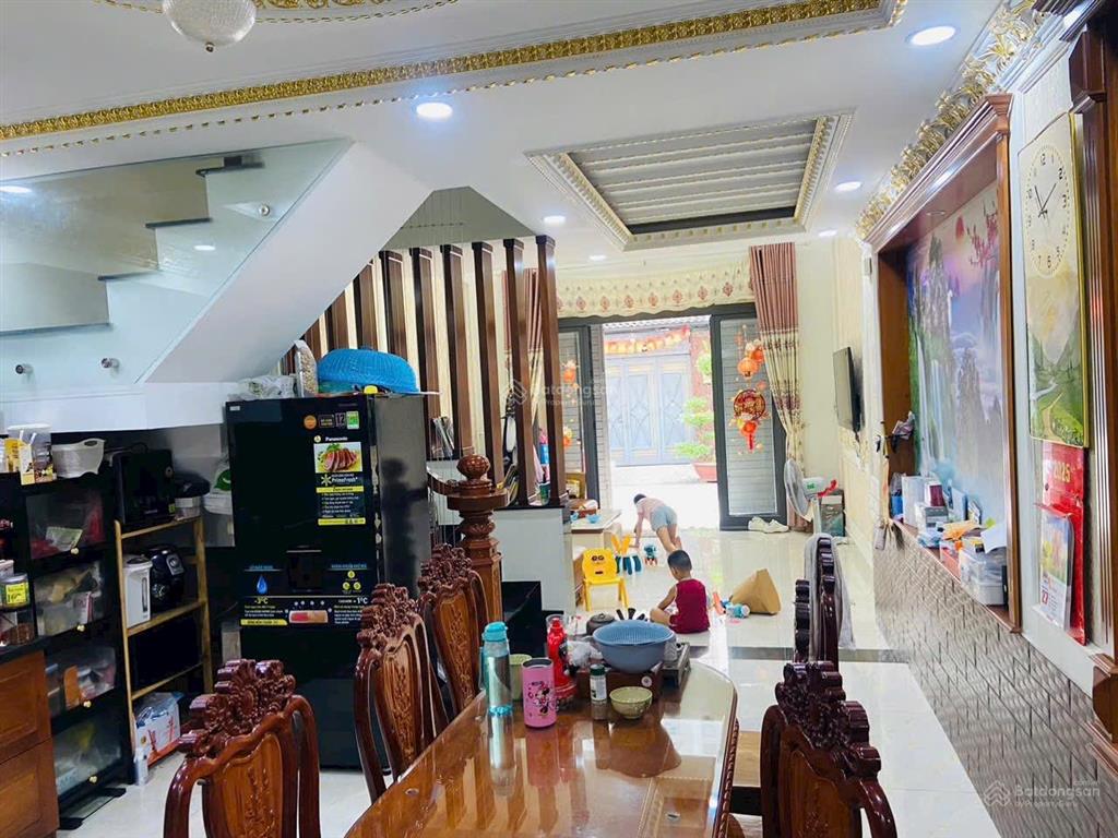 Nhà 4 tầng hẻm 7m gần gigamal phạm văn đồng,hiệp bình chánh,thủ đức chỉ 8,8 tỷ,sổ hồng hoàn công