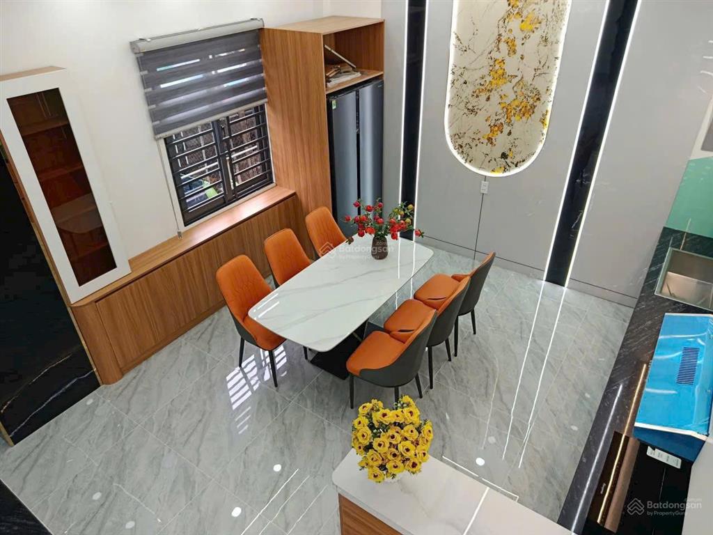 Bán gấp nhà 4 tầng mới xây, ô tô ngủ trong nhà, thủ đức, 56m² giá 5,9 tỷ,