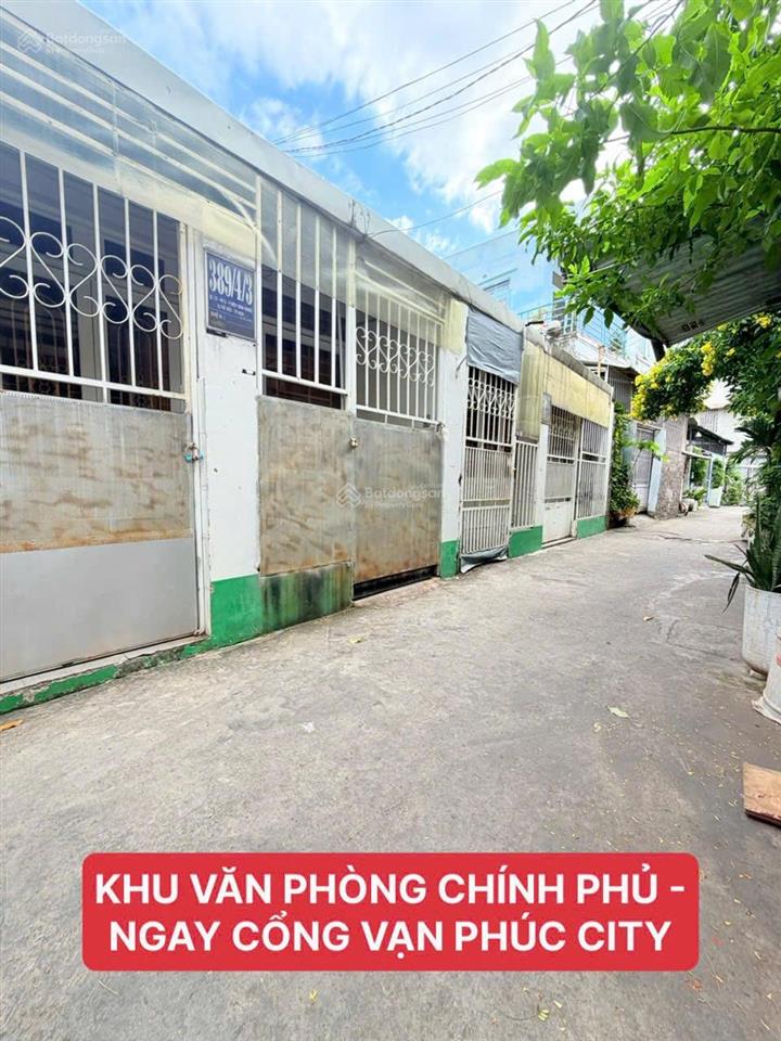 Bán nhà ngay cổng đinh thị thi,ngay vạn phúc,tiện xây mới để ở hay làm chdv đẹp,6x16m,hẻm xe hơi