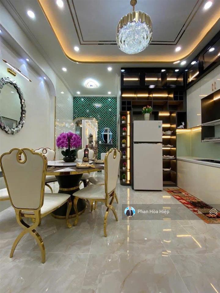 Nhà hẻm 6m thông nguyễn văn luông, 80m2, 5 tầng btct, 5pn 5wc, gần cv bình phú, chợ hồ trọng quý