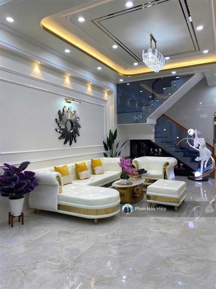 Nhà hẻm 6m thông nguyễn văn luông, 80m2, 5 tầng btct, 5pn 5wc, gần cv bình phú, chợ hồ trọng quý