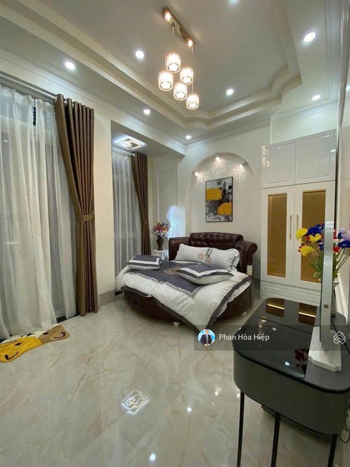 Nhà hẻm 6m thông nguyễn văn luông, 80m2, 5 tầng btct, 5pn 5wc, gần cv bình phú, chợ hồ trọng quý