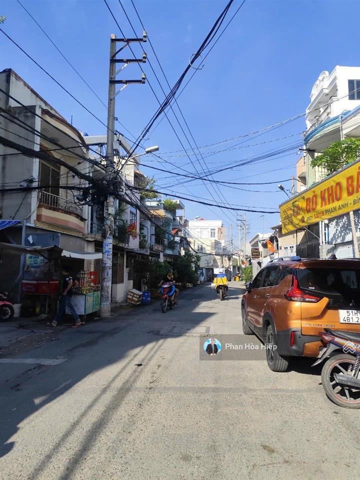 Nhà hẻm 6m thông nguyễn văn luông, 80m2, 5 tầng btct, 5pn 5wc, gần cv bình phú, chợ hồ trọng quý