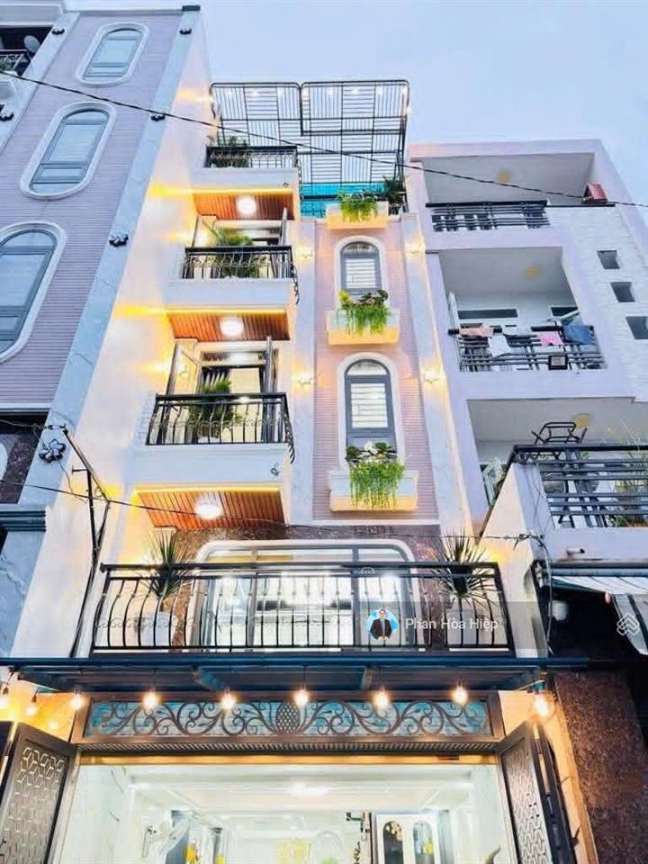 Ngộp bank bán gấp hxh bình tiên 60m2, 5 tầng btct, 4 pn 5wc, sân thượng thoáng mát, nhà mới