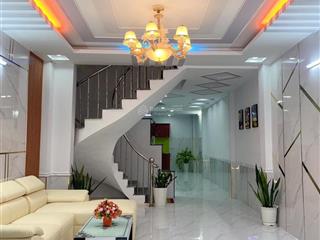 Cần bán nhà mai xuân thưởng, 64m2, 3 tầng btct, 4pn 3wc, hẻm 6m thông, gần uỷ ban q6, võ văn kiệt